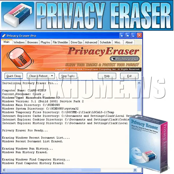 Privacy Eraser Pro v6.20