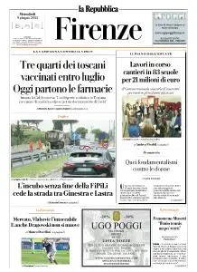 la Repubblica Firenze - 9 Giugno 2021