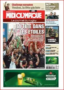Midi olympique rouge edition du lundi 24 mai 2010