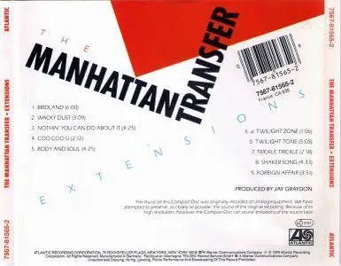 The Manhattan Transfer - Extensions (1979)