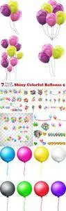 Vectors - Shiny Colorful Balloons 5