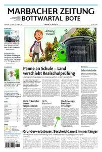 Marbacher Zeitung - 17. April 2018