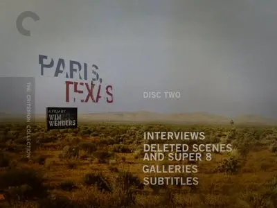 Paris, Texas (1984) - (The Criterion Collection - #501) [2 DVD9] [2010]