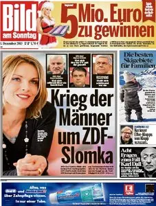 Bild am Sonntag vom 01 Dezember 2013