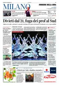 Corriere della Sera Milano – 11 dicembre 2020