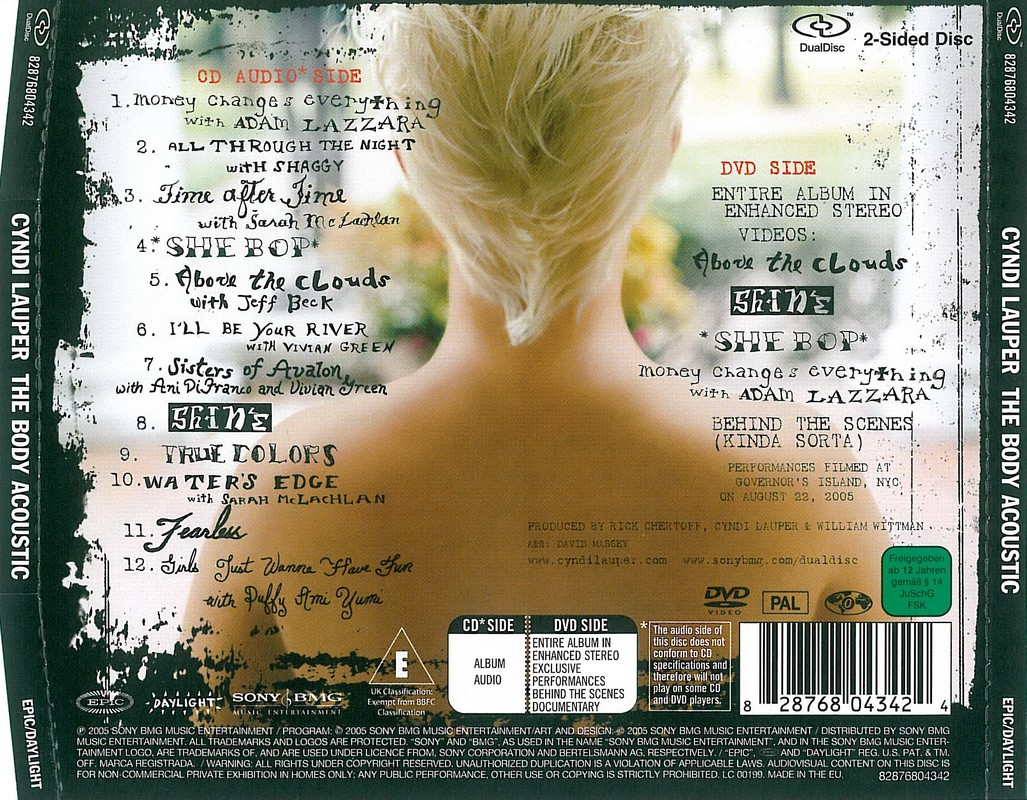 Cyndi Lauper - The Body Acoustic (2005) .