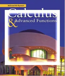 Calculus & Advanced Functions, Solutions Manual