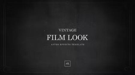 After Effects Vintage Film Look Template in 4K 39610329