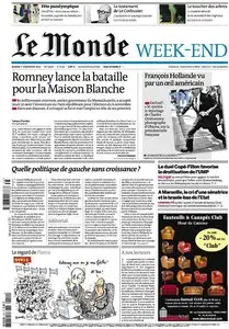 Le Monde et Suppléments du Samedi 1er Septembre 2012