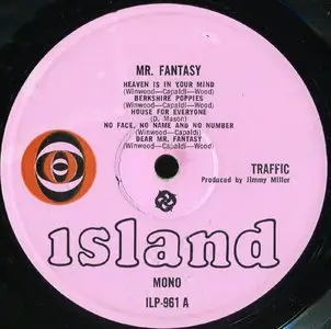Traffic – Mr. Fantasy {Original UK, MONO} Vinyl Rip 24/96