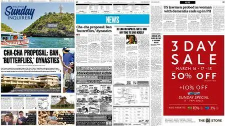Philippine Daily Inquirer – March 18, 2018