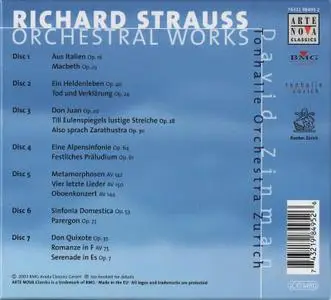 Tonhalle Orchestra Zurich, David Zinman - Richard Strauss: Orchestral Works (7CD) (2003)