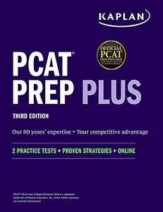 PCAT Prep Plus: 2 Practice Tests + Proven Strategies + Online (3rd Edition)