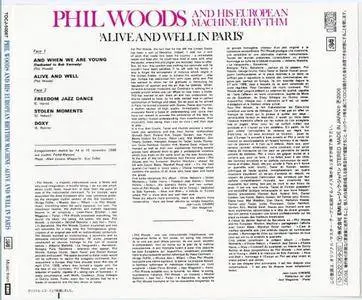 Phil Woods And His European Rhythm Machine - Alive And Well In Paris (1968) {2010 Pathe Japan Jazz Masterpiece Best & More}