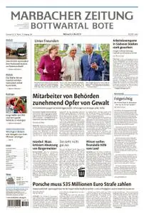 Marbacher Zeitung - 08. Mai 2019