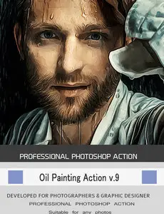 GraphicRiver - Oil Painting Action v.9