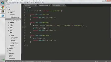 Udemy - A Very Complete Introduction To Laravel (2015)