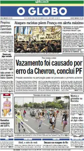 Jornal O Globo - 20 de março de 2012 - Terça