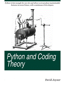 Python and Coding Theory by David Joyner