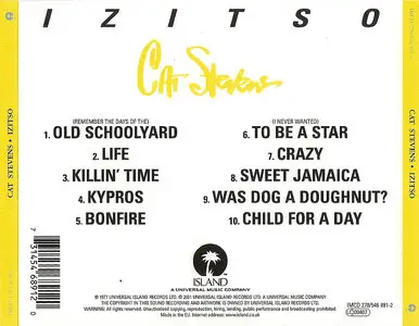 Cat Stevens - Izitso (1977) [2001 Island Remaster]