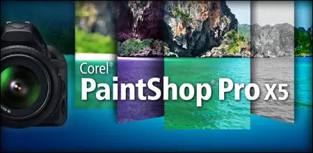 Corel PaintShop Pro X5 15.2.0.12 SP2 Multilingual Portable