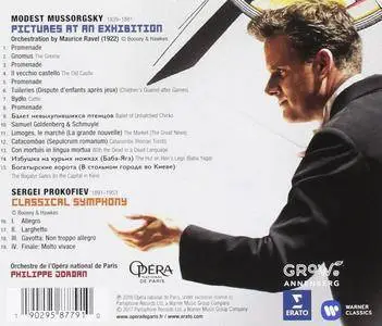 Orchestre de l'Opera National de Paris & Philippe Jordan - Mussorgsky & Prokofiev (2017)