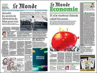 Le Monde - 4 October 2011 (+ Supplement)