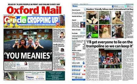 Oxford Mail – August 09, 2018