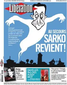 Libération du Samedi 8 et Dimanche 9 Septembre 2012