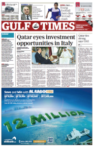 Gulf Times - Qatar, 04. February 2014