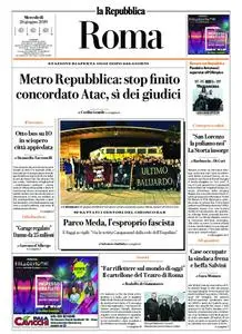 la Repubblica Roma – 26 giugno 2019