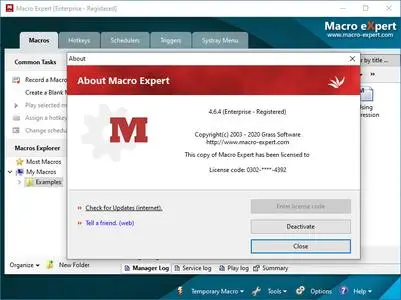 Macro Expert 4.6.4 Enterprise