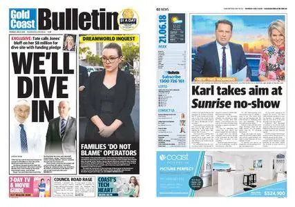 The Gold Coast Bulletin – June 21, 2018