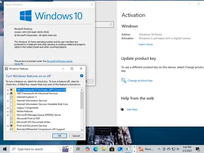 Windows 10 22H2 build 19045.5555 AIO 16in1 (x64) Preactivated