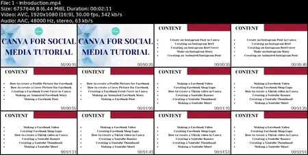 Social Media Graphics Design and Video Editing in Canva
