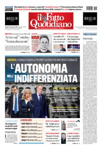 Il Fatto Quotidiano - 15 Novembre 2024