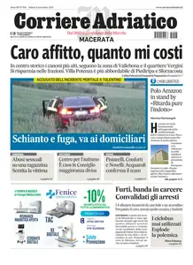 Corriere Adriatico Macerata - 8 Novembre 2025