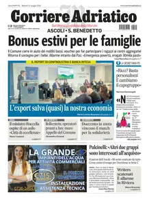 Corriere Adriatico Ascoli - 14 Maggio 2024