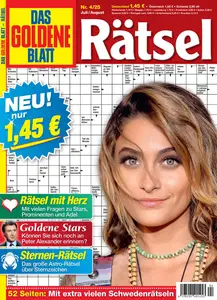 Das Goldene Blatt-Rätsel - Juli-August 2025