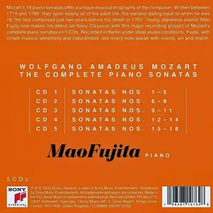 Mao Fujita - Wolfgang Amadeus Mozart: The Complete Piano Sonatas (2022)