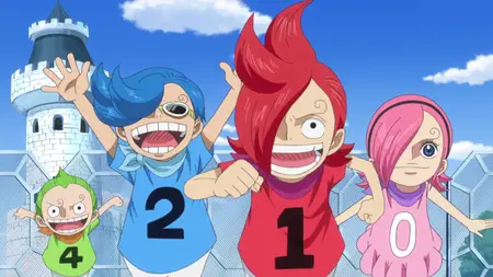 One Piece 804 MULTI ''Cap Sur East Blue ! Sanji Prend La Mer   WebDl1080p ! 2017 rar" yEnc