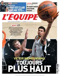 L’equipe du Mercredi 13 Novembre 2024