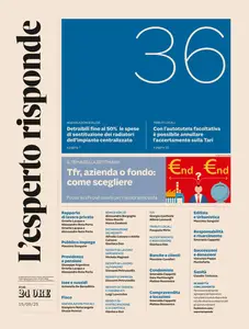 Il Sole 24 Ore L'Esperto Risponde - 15 Settembre 2025