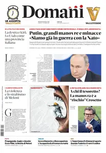 Domani - 16 Settembre 2025