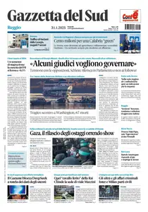 Gazzetta del Sud Reggio Calabria - 31 Gennaio 2025