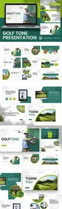 Golf tone PowerPoint Presentation SB8FG57