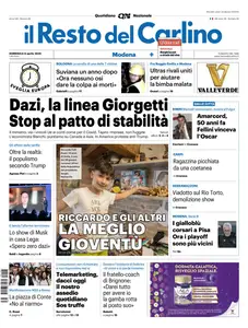 Il Resto del Carlino Modena - 6 Aprile 2025