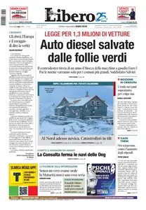 Libero - 9 Luglio 2025