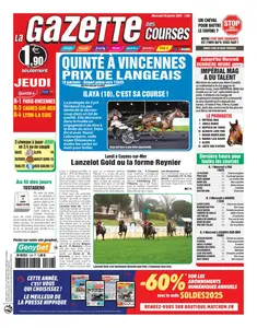 La Gazette des Courses - 29 Janvier 2025