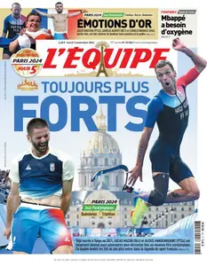 L’equipe du Mardi 3 Septembre 2024